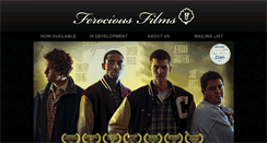 Desktop Screenshot of ferociousfilms.com